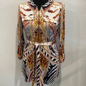 Nygard Animal Print Tunic small